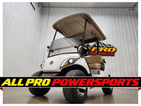2021 Yamaha Drive 2 AC Electric ECOXGEAR Lighting Package Golf Cart, Glacier White – photo 9 of 11