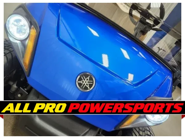 2021 Yamaha Drive 2 AC Electric Lighting Package Golf Cart, Aqua Blue Metallic – photo 2 of 11