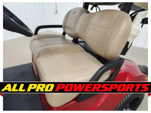2021 Yamaha Drive 2 AC Electric Lighting Package Golf Cart, Jasper Red – photo 8 of 12