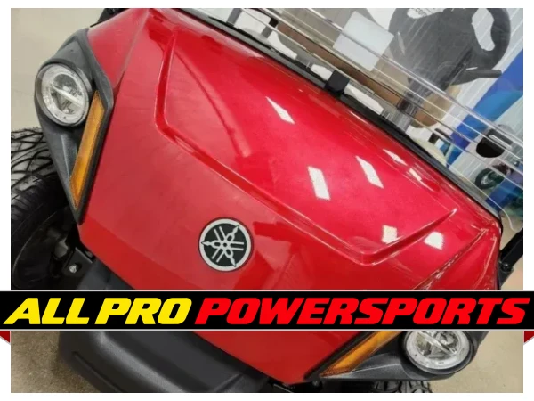 2021 Yamaha Drive 2 AC Electric Lighting Package Golf Cart, Jasper Red – photo 10 of 11