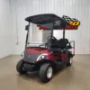 2021 Yamaha Drive 2 AC Electric Lighting Package Golf Cart, Ruby Kandy Apple Red & Magnetic Grey – Photo 1 2021 Yamaha Drive 2 AC Electric Lighting Package Golf Cart, Ruby Kandy Apple Red & Magnetic Grey