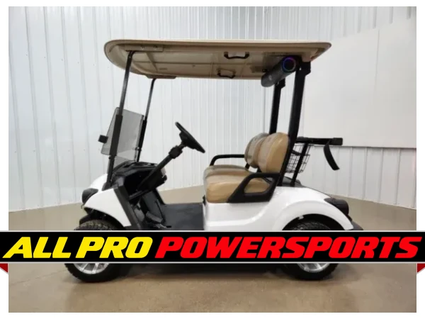 2021 Yamaha Drive 2 AC Electric Soundbar Lighting Package Golf Cart, Glacier White – photo 3 of 11