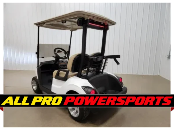 2021 Yamaha Drive 2 AC Electric Soundbar Lighting Package Golf Cart, Glacier White – photo 4 of 11
