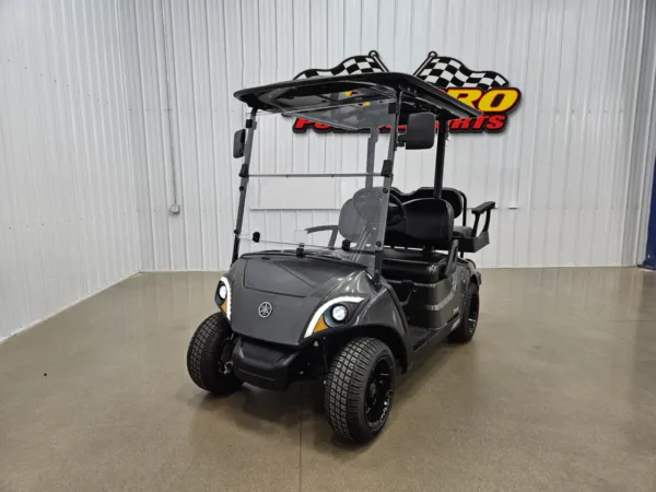 2021 Yamaha Drive 2 Gas AFI Deluxe Lighting Package Golf Cart, Carbon