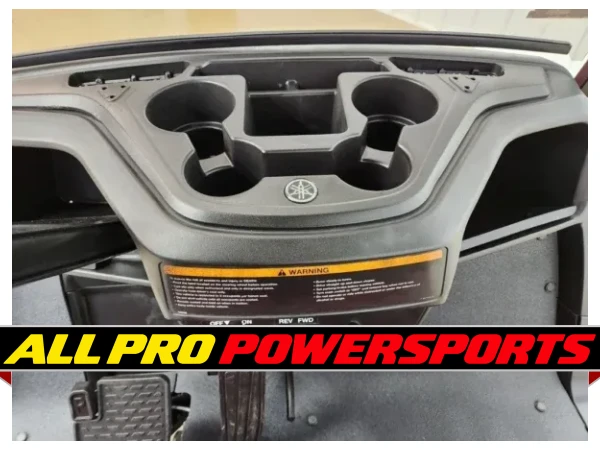 2021 Yamaha Drive 2 Gas EFI QuieTech Deluxe Lighting Package Golf Cart, Jasper Red – photo 11 of 14