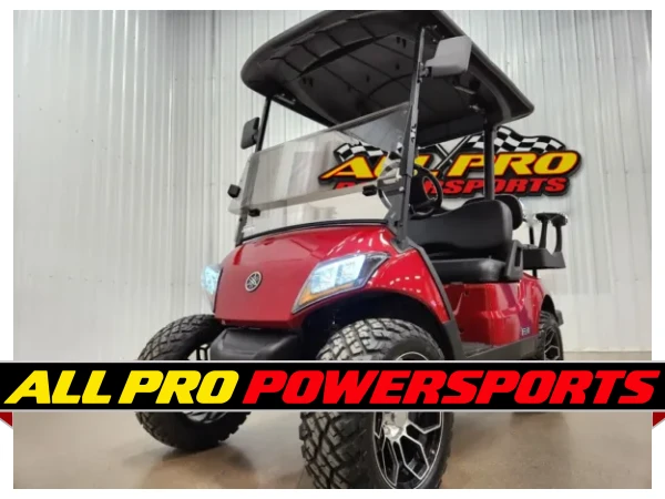 2021 Yamaha Drive 2 Gas EFI QuieTech Deluxe Lighting Package Golf Cart, Jasper Red – photo 12 of 14