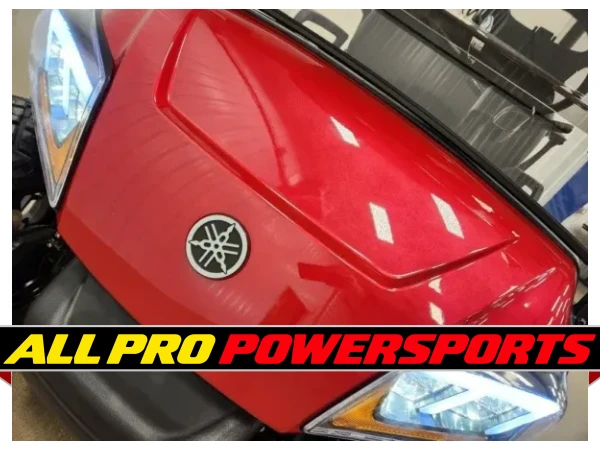 2021 Yamaha Drive 2 Gas EFI QuieTech Deluxe Lighting Package Golf Cart, Jasper Red – photo 2 of 14