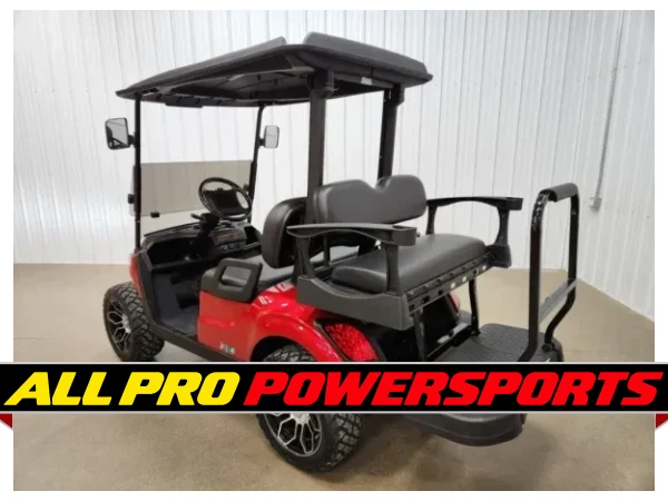 2021 Yamaha Drive 2 Gas EFI QuieTech Deluxe Lighting Package Golf Cart, Jasper Red – photo 4 of 14