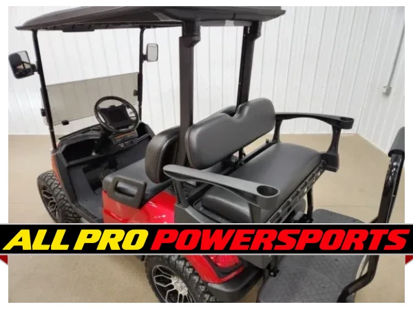 2021 Yamaha Drive 2 Gas EFI QuieTech Deluxe Lighting Package Golf Cart, Jasper Red – photo 5 of 14