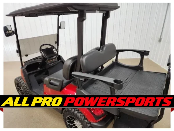 2021 Yamaha Drive 2 Gas EFI QuieTech Deluxe Lighting Package Golf Cart, Jasper Red – photo 6 of 14