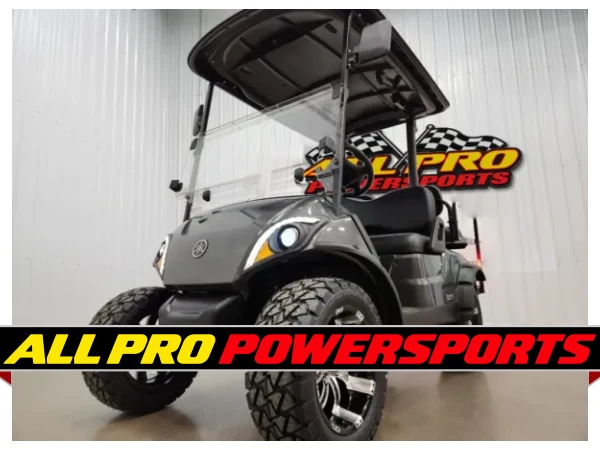 2021 Yamaha Drive 2 Gas EFI QuieTech Lighting Package Golf Cart, Carbon – photo 12 of 15