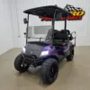 2021 Yamaha Drive 2 Gas EFI QuieTech Lighting Package Golf Cart, Purple Kandi & Magnetic Grey – Photo 1 2021 Yamaha Drive 2 Gas EFI QuieTech Lighting Package Golf Cart, Purple Kandi & Magnetic Grey