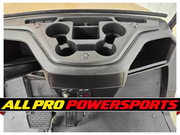 2021 Yamaha Drive 2 Gas EFI QuieTech Lighting Package Golf Cart, Purple Kandi & Magnetic Grey – photo 11 of 14