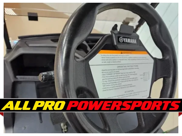 2021 Yamaha Drive 2 Gas EFI QuieTech Lighting Package Golf Cart, Wicked Apple & Magnetic Grey – photo 10 of 14