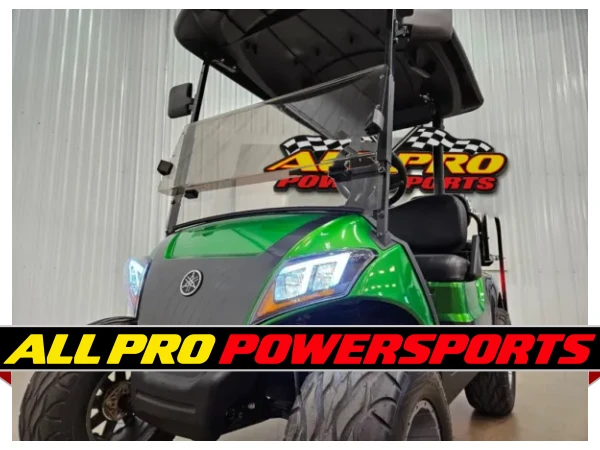 2021 Yamaha Drive 2 Gas EFI QuieTech Lighting Package Golf Cart, Wicked Apple & Magnetic Grey – photo 12 of 14