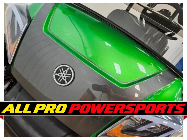 2021 Yamaha Drive 2 Gas EFI QuieTech Lighting Package Golf Cart, Wicked Apple & Magnetic Grey – photo 13 of 14