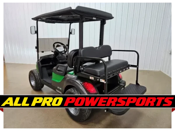 2021 Yamaha Drive 2 Gas EFI QuieTech Lighting Package Golf Cart, Wicked Apple & Magnetic Grey – photo 4 of 14