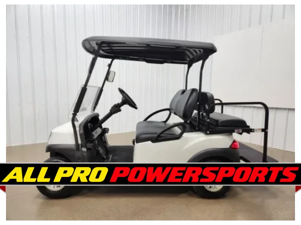 2022 Club Car Tempo Electric Lighting Package Golf Cart, Glacier White – photo 3 of 15