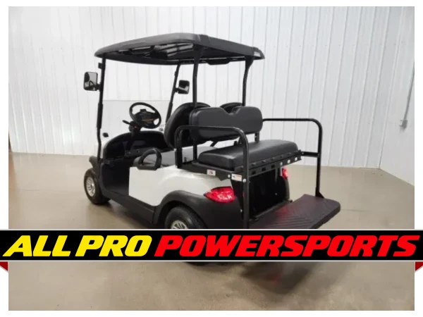 2022 Club Car Tempo Electric Lighting Package Golf Cart, Glacier White – photo 4 of 15