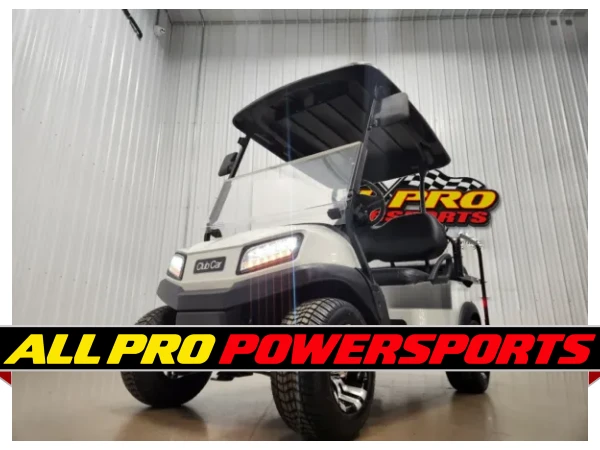 2022 Club Car Tempo Electric Lighting Package Golf Cart, Glacier White – photo 13 of 16