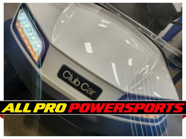 2022 Club Car Tempo Electric Lighting Package Golf Cart, Glacier White – photo 2 of 16