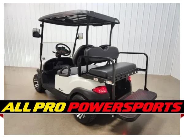 2022 Club Car Tempo Electric Lighting Package Golf Cart, Glacier White – photo 4 of 16