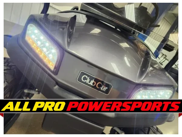 2022 Club Car Tempo Gas EFI Deluxe Lighting Package Golf Cart, Midnight Silver – photo 2 of 15