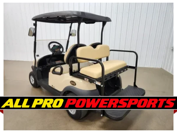 2022 Club Car Tempo Gas EFI Golf Cart, Beige – photo 4 of 13