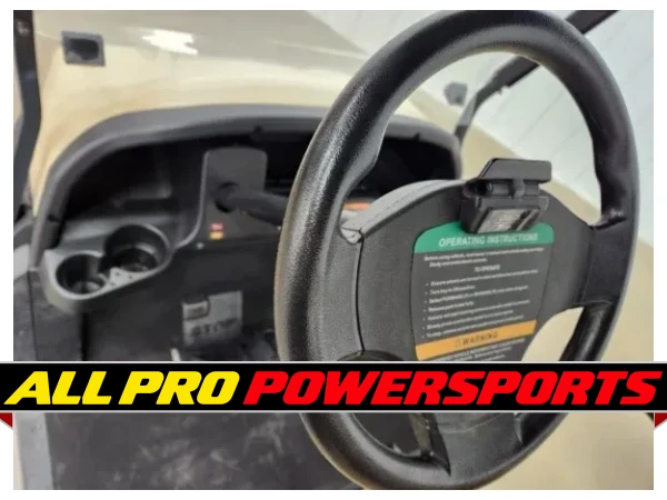 2022 Club Car Tempo Gas EFI Golf Cart, Beige – photo 10 of 13