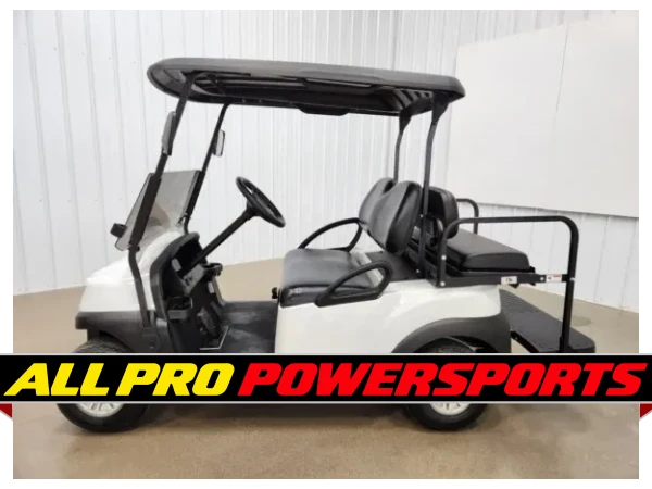 2022 Club Car Tempo Gas EFI Golf Cart, Glacier White – photo 3 of 12