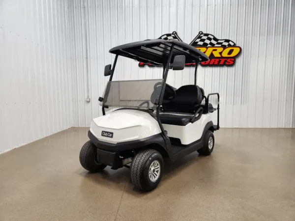 2022 Club Car Tempo Gas EFI Golf Cart, Glacier White