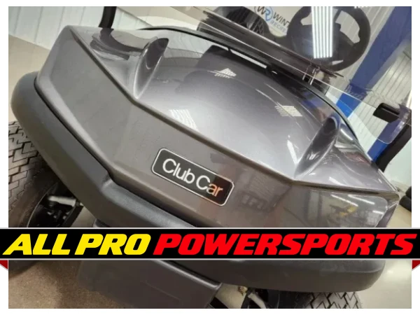 2022 Club Car Tempo Gas EFI Golf Cart, Midnight Silver – photo 2 of 13