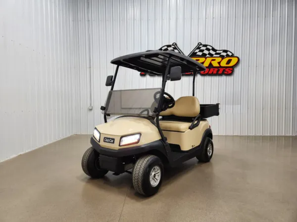 2022 Club Car Tempo Gas EFI Lighting Package Golf Cart, Beige