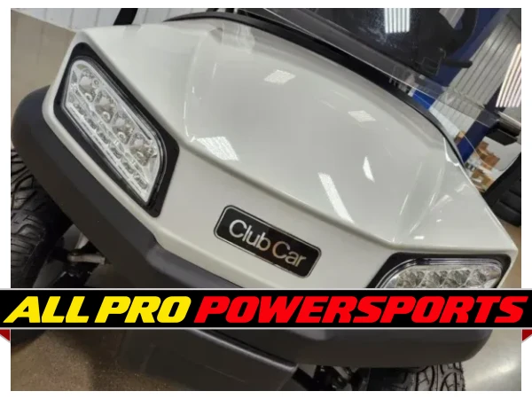 2022 Club Car Tempo Gas EFI Lighting Package Golf Cart, Glacier White – photo 14 of 17