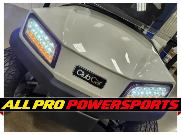 2022 Club Car Tempo Gas EFI Lighting Package Golf Cart, Glacier White – photo 2 of 17