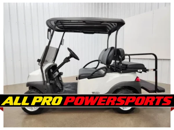 2022 Club Car Tempo Gas EFI Lighting Package Golf Cart, Glacier White – photo 3 of 17