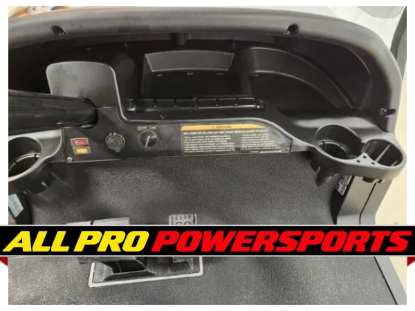 2022 Club Car Tempo Gas EFI Lighting Package Golf Cart, Metallic Black – photo 11 of 17