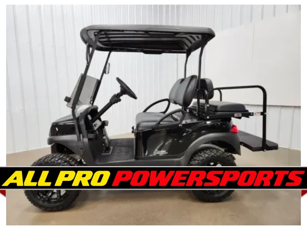 2022 Club Car Tempo Gas EFI Lighting Package Golf Cart, Metallic Black – photo 3 of 17