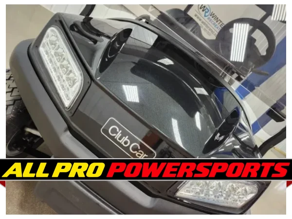 2022 Club Car Tempo Gas EFI Lighting Package Golf Cart, Metallic Black – photo 12 of 13
