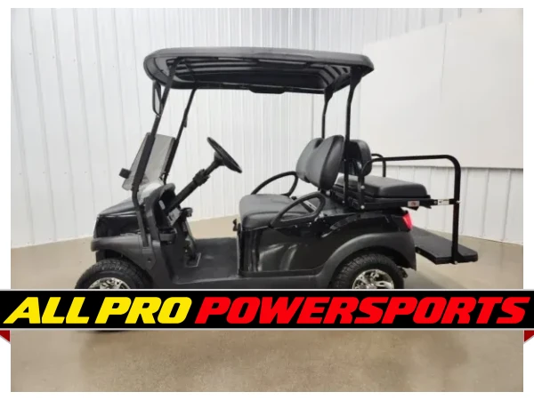 2022 Club Car Tempo Gas EFI Lighting Package Golf Cart, Metallic Black – photo 3 of 16
