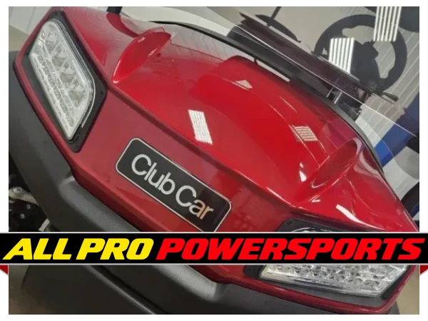 2022 Club Car Tempo Gas EFI Lighting Package Golf Cart, Metallic Candy Apple Red – photo 13 of 18