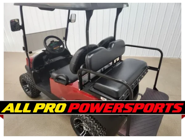 2022 Club Car Tempo Gas EFI Lighting Package Golf Cart, Metallic Candy Apple Red – photo 5 of 18