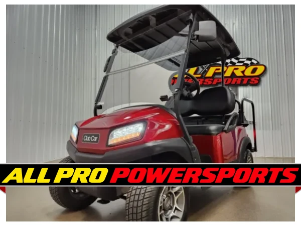 2022 Club Car Tempo Gas EFI Lighting Package Golf Cart, Metallic Candy Apple Red – photo 13 of 15