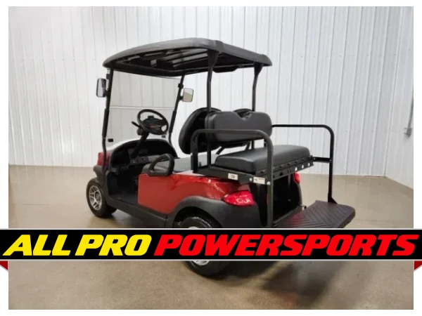 2022 Club Car Tempo Gas EFI Lighting Package Golf Cart, Metallic Candy Apple Red – photo 4 of 15