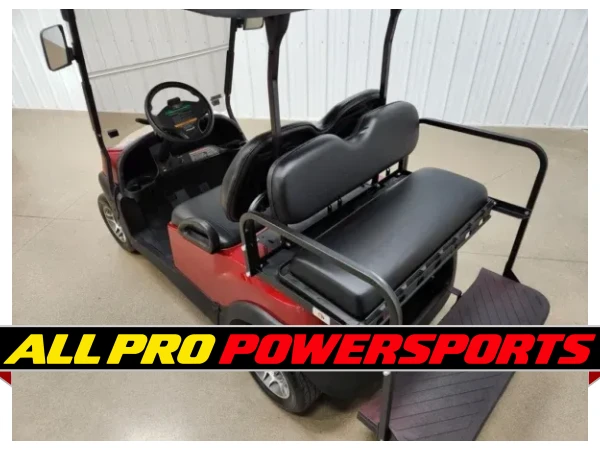 2022 Club Car Tempo Gas EFI Lighting Package Golf Cart, Metallic Candy Apple Red – photo 5 of 15
