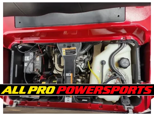 2022 Club Car Tempo Gas EFI Lighting Package Golf Cart, Metallic Candy Apple Red – photo 14 of 14