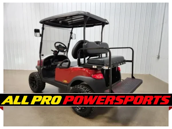 2022 Club Car Tempo Gas EFI Lighting Package Golf Cart, Metallic Candy Apple Red – photo 4 of 14