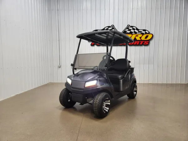 2022 Club Car Tempo Gas EFI Lighting Package Golf Cart, Midnight Silver