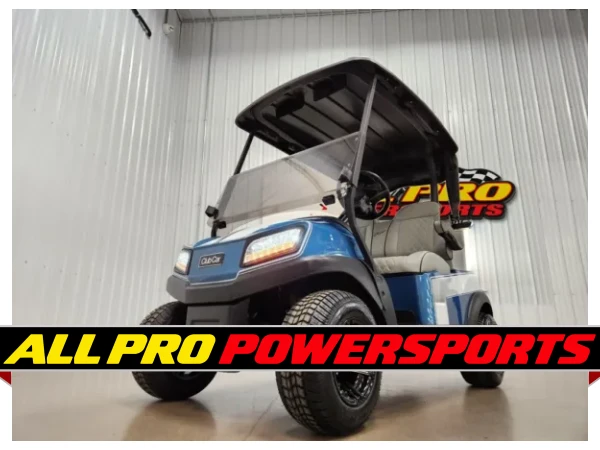 2022 Club Car Tempo Gas EFI Lighting Package Golf Cart, Shelby Blue & Pearl White – photo 11 of 13