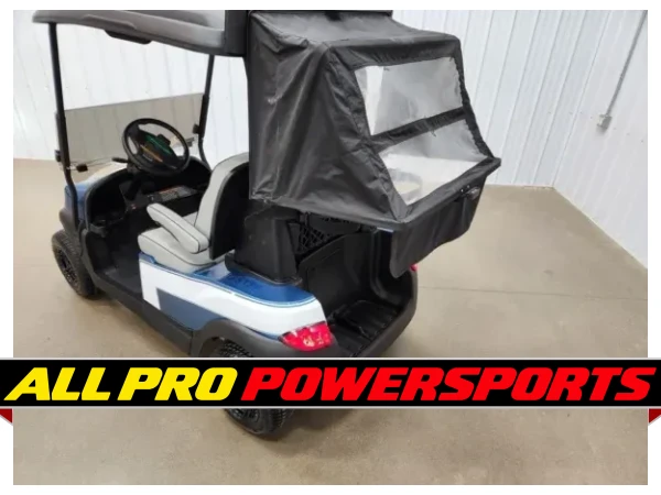 2022 Club Car Tempo Gas EFI Lighting Package Golf Cart, Shelby Blue & Pearl White – photo 7 of 13